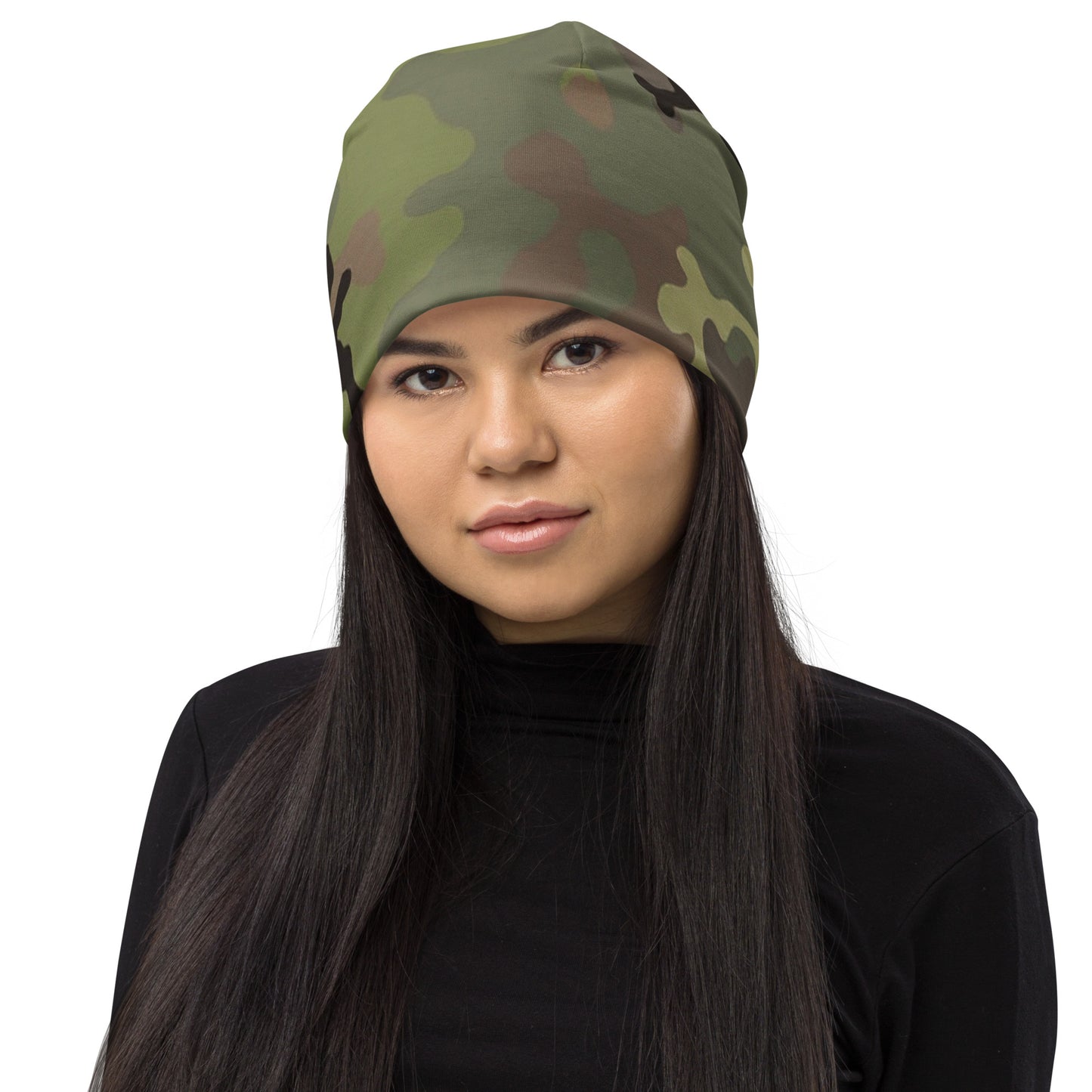 North-South Mil Camo Beenie