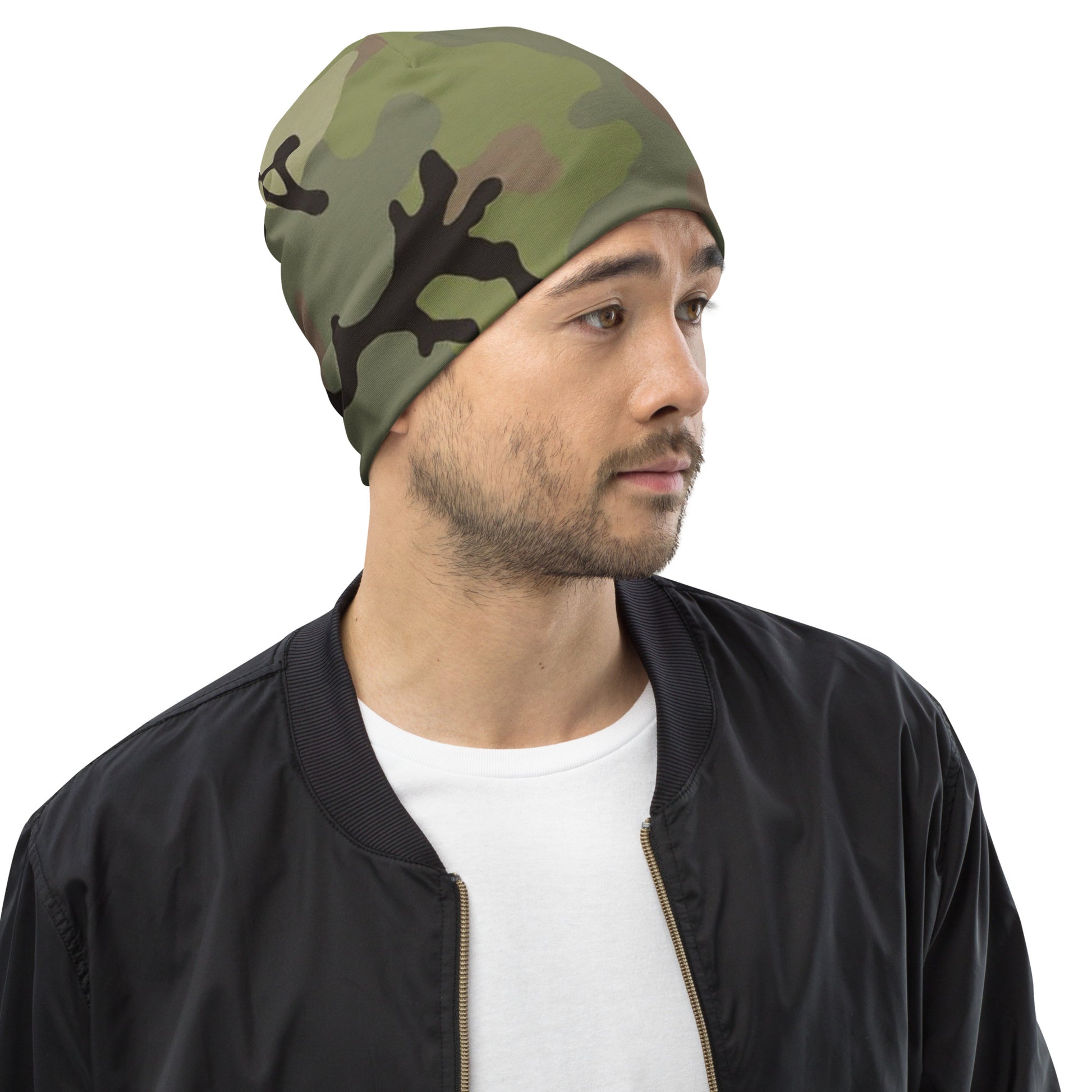 North-South Mil Camo Beenie