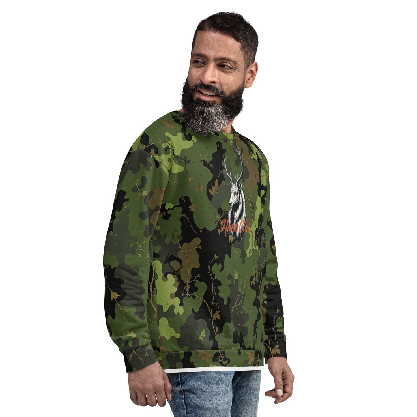 North-South Hunt Club Stag Camo Sweatshirt