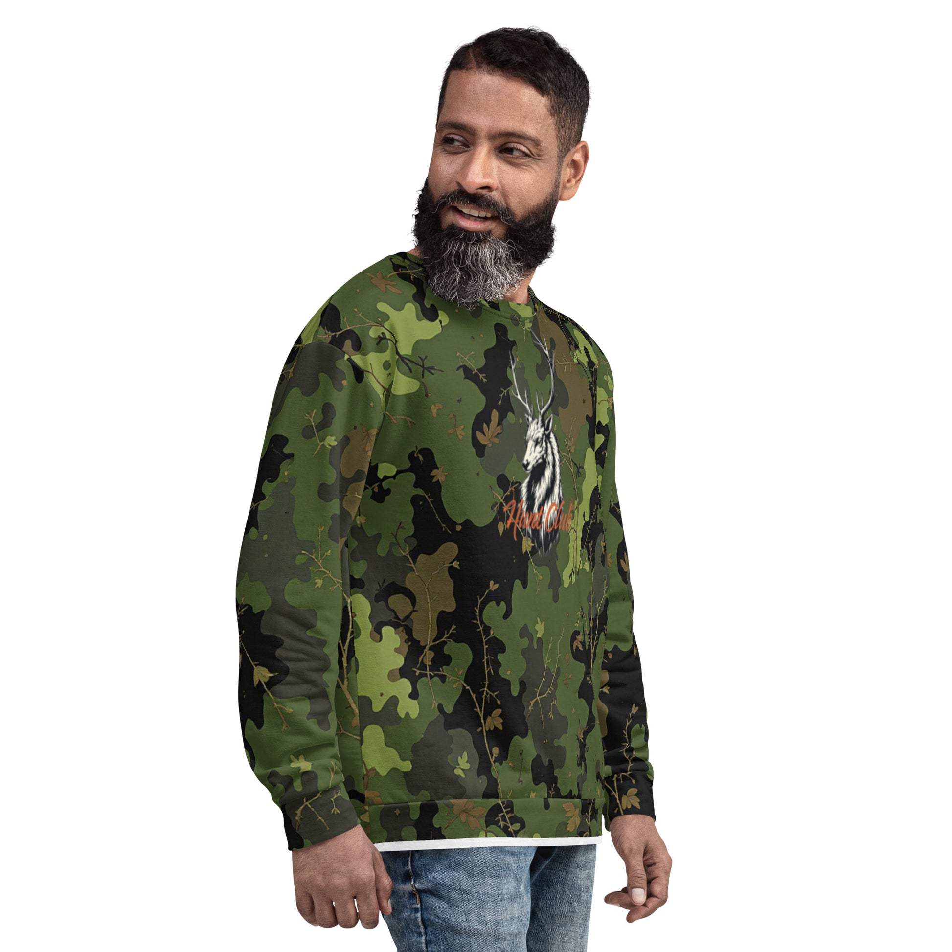 North-South Hunt Club Stag Camo Sweatshirt