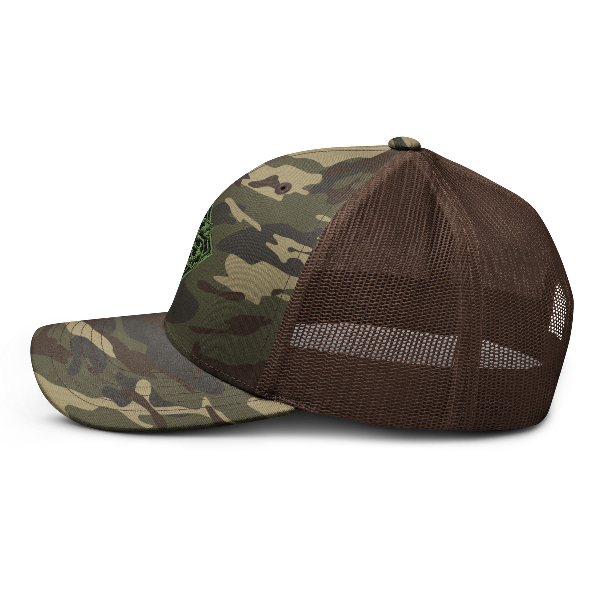 North-South Camo Shield Trucker Hat