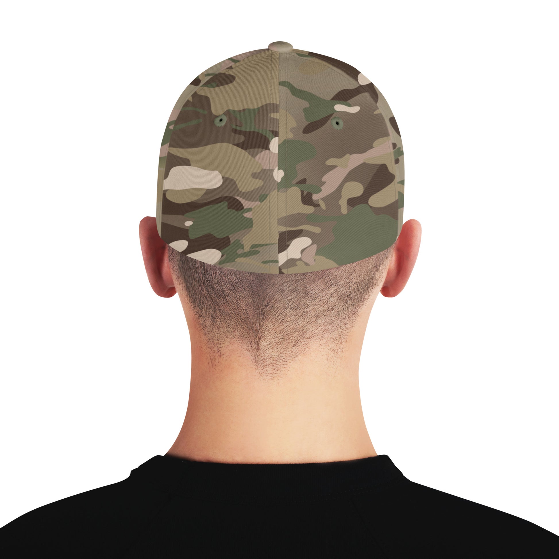 NSO North-South Structured Flexfit Camo Cap