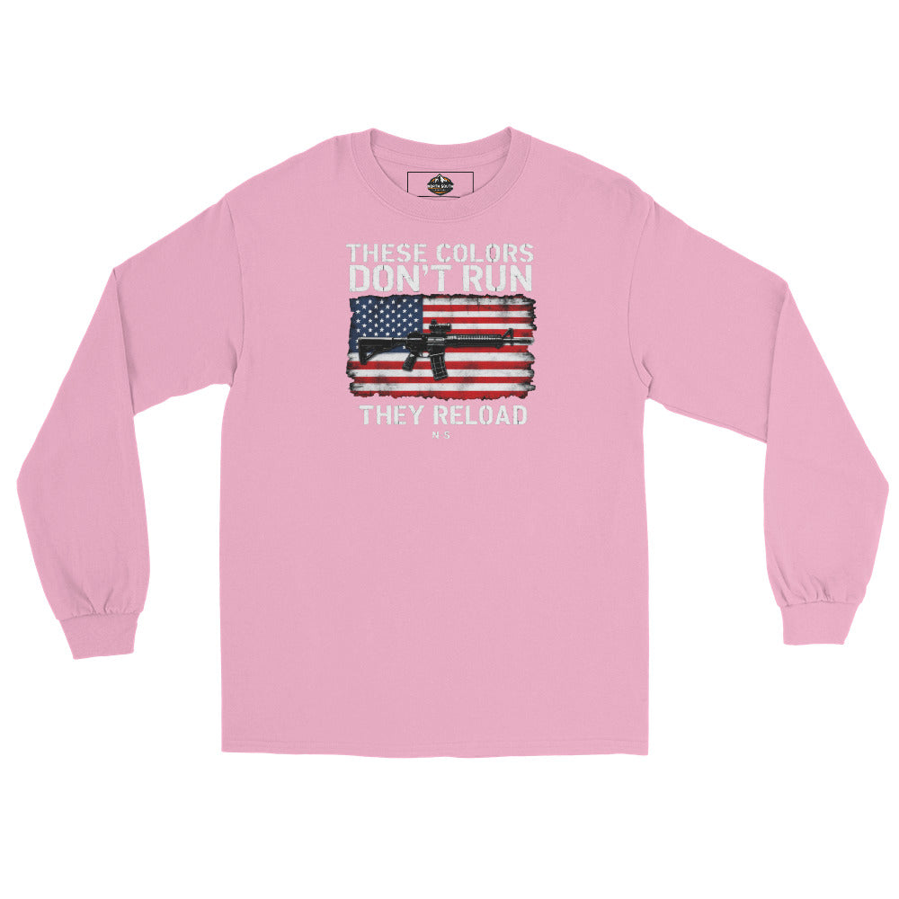 North-South Flag Colors Don't Run Long Sleeve Tee