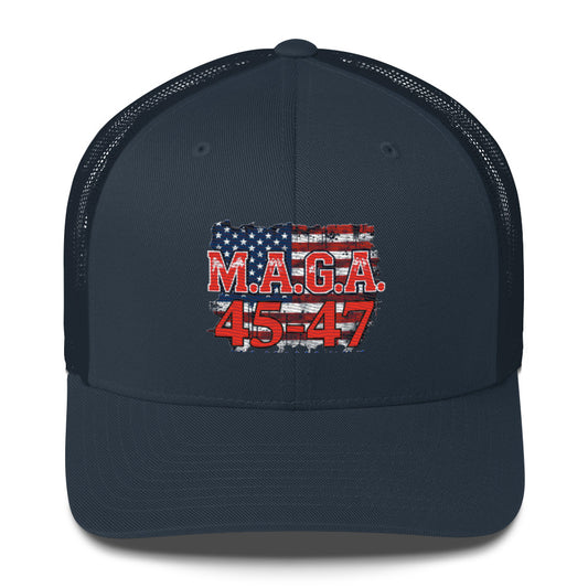 North-South 45-47 Trucker Cap, trucker hat