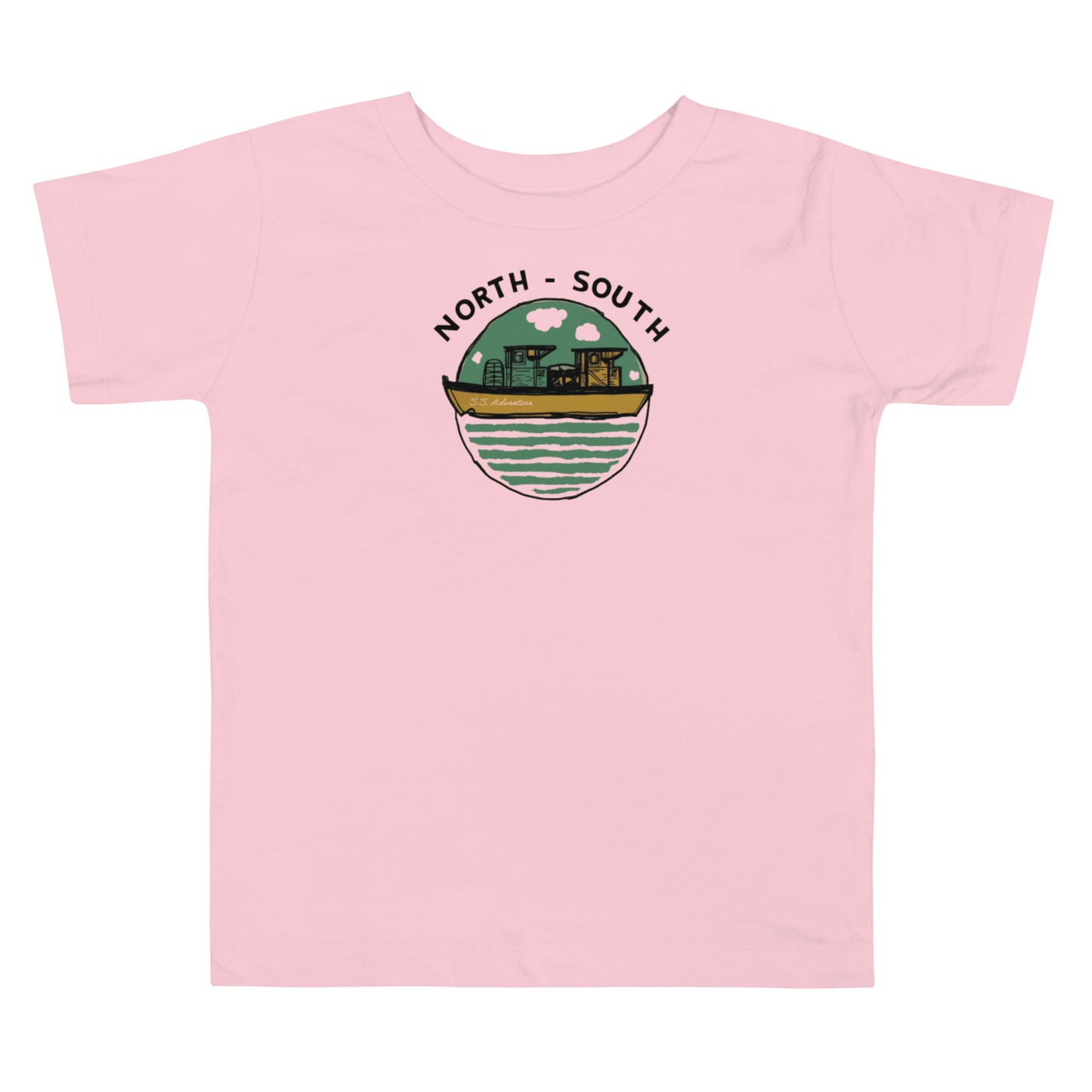 North-South Toddler's S.S. Adventure  Tee