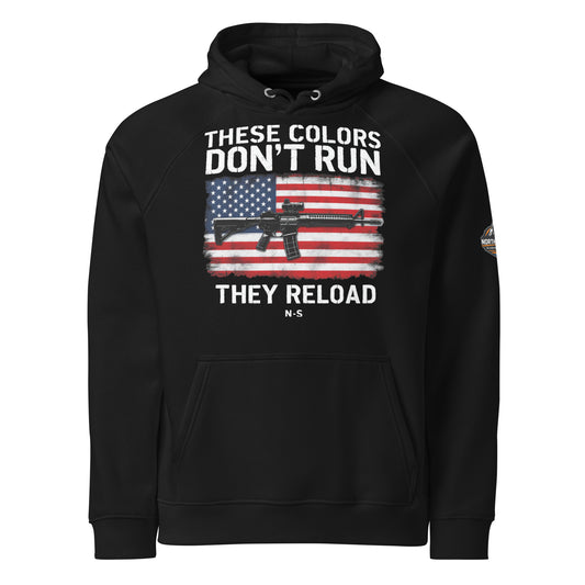 North-South Flag Colors Don't Run Hoodie