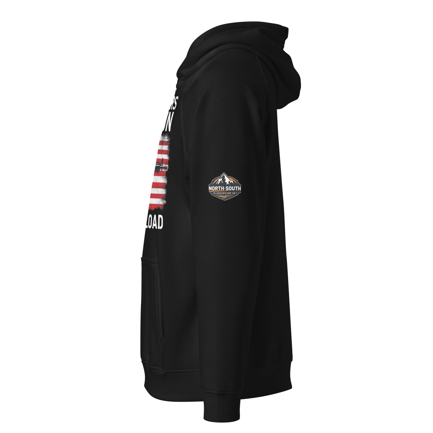 North-South Flag Colors Don't Run Hoodie