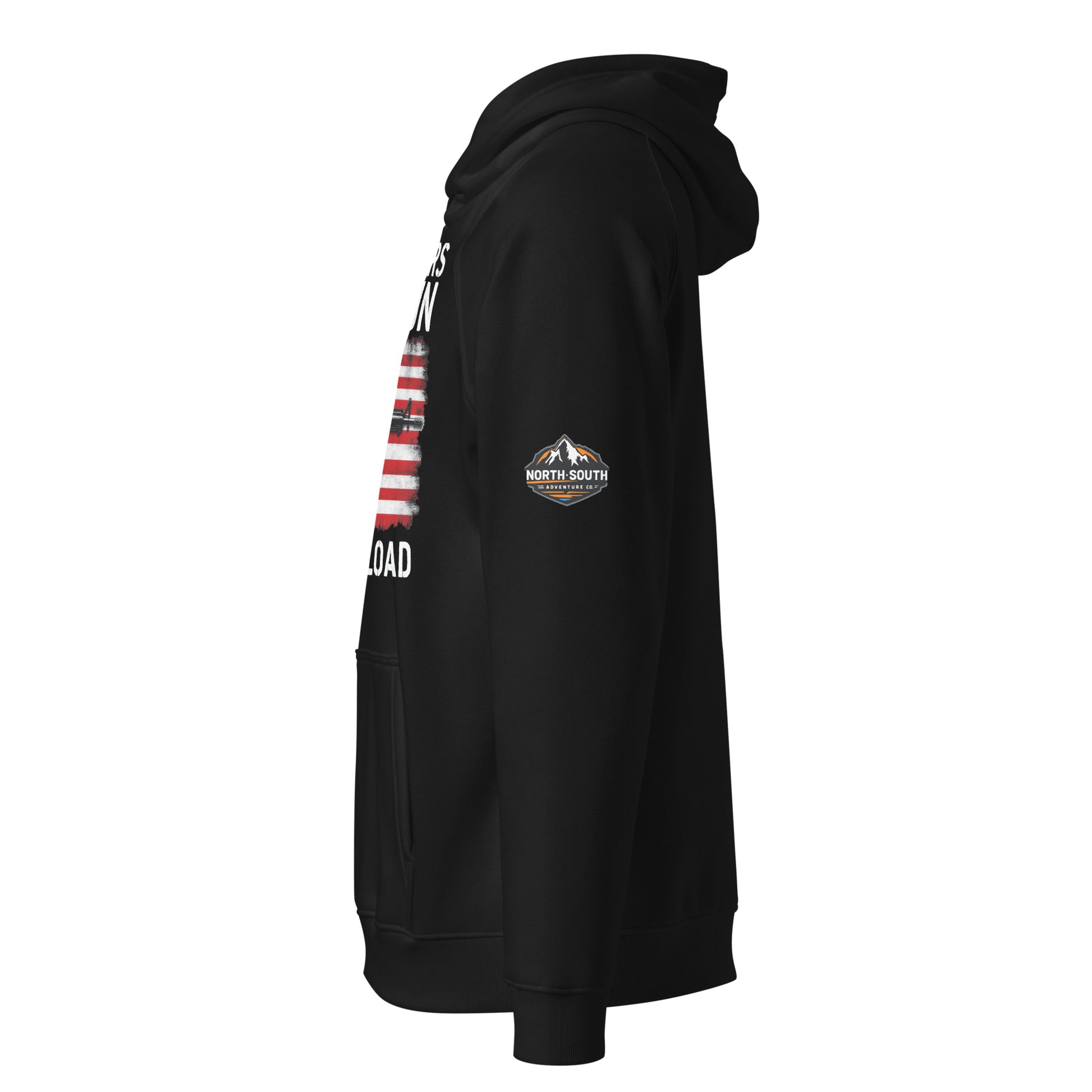 North-South Flag Colors Don't Run Hoodie