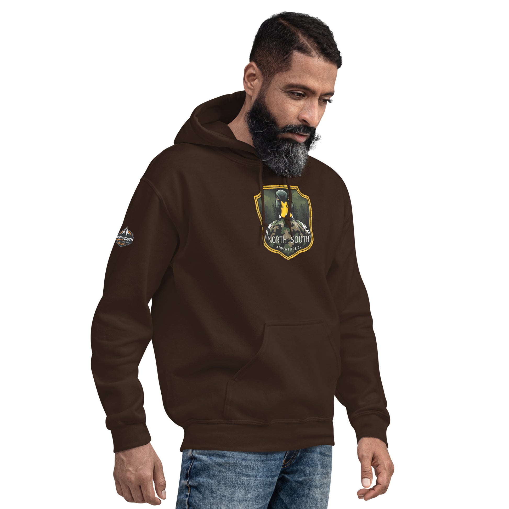 North-South Signature Camo Duck Hoodie