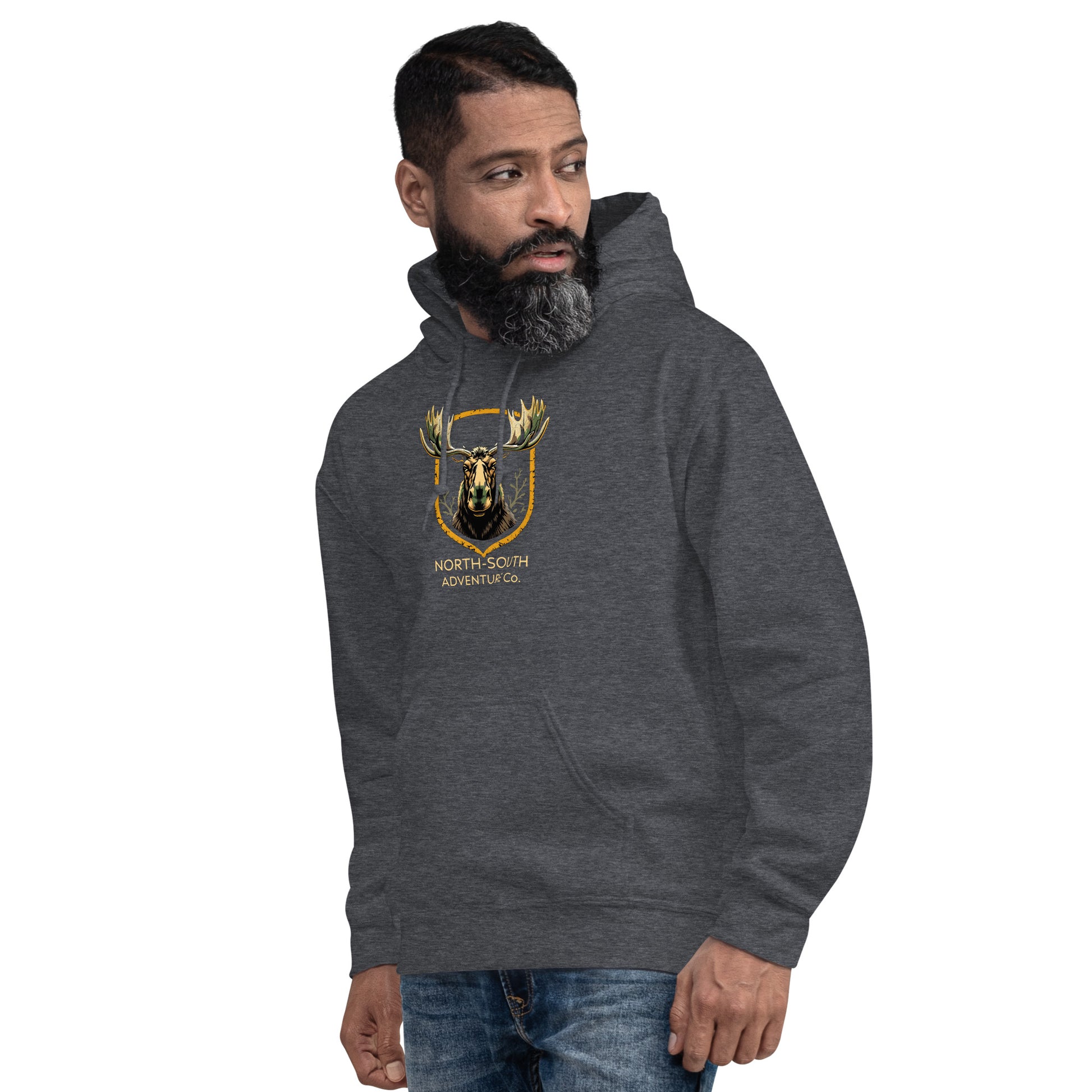 North-South Signature Camo Moose Hoodie