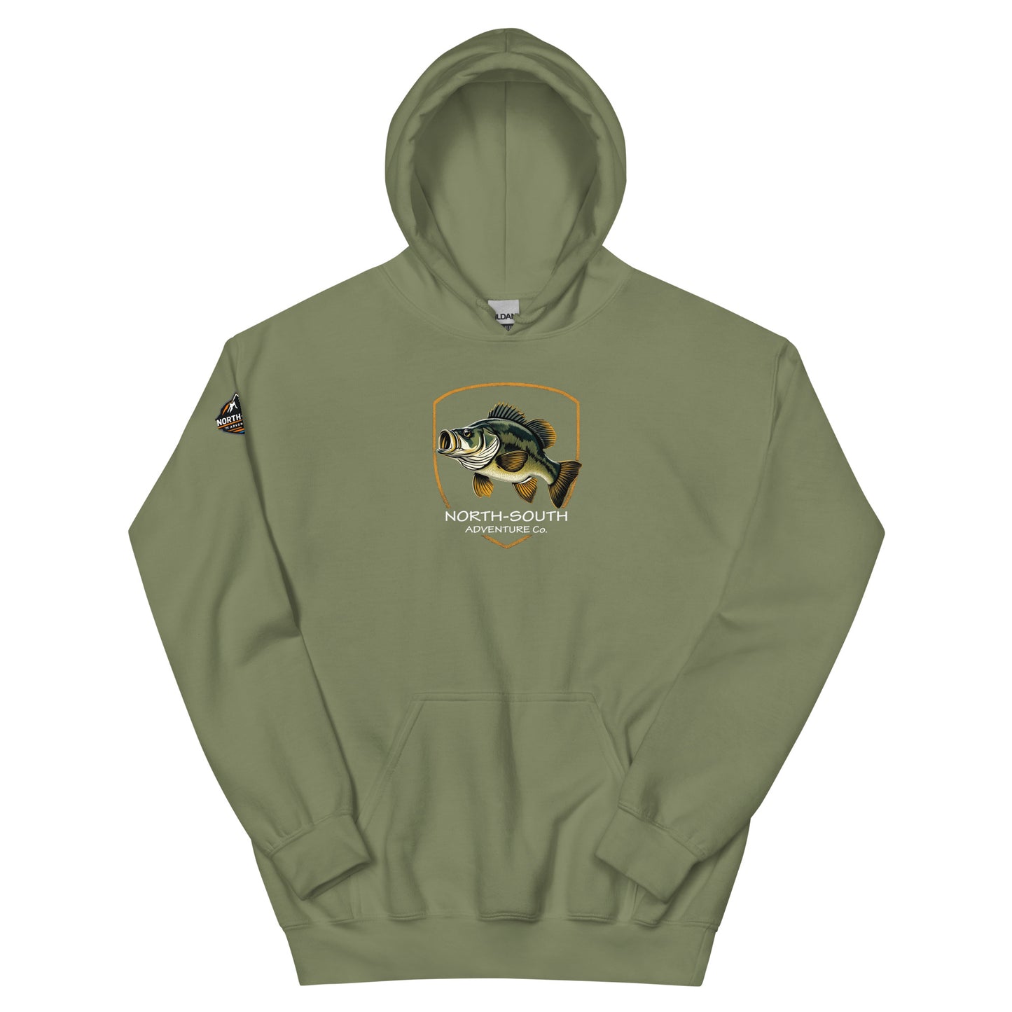 North-South Signature Camo Bass Hoodie