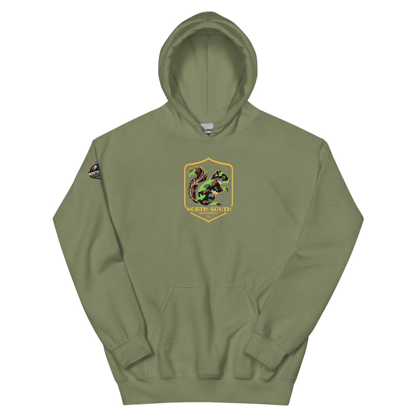 North-South Signature Camo Squirrel Hoodie