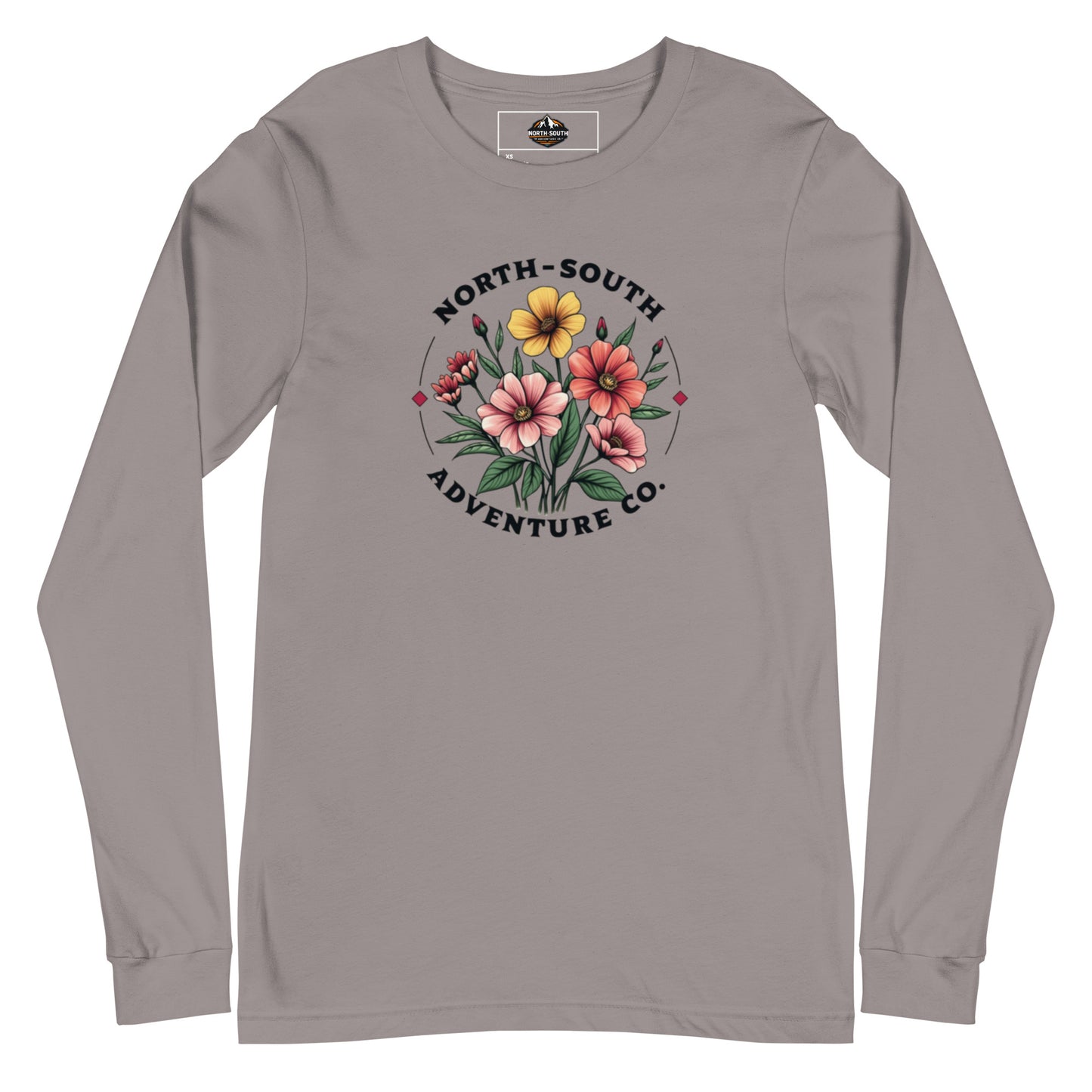 North-South Women's Wildflower Long  Sleeve Tee
