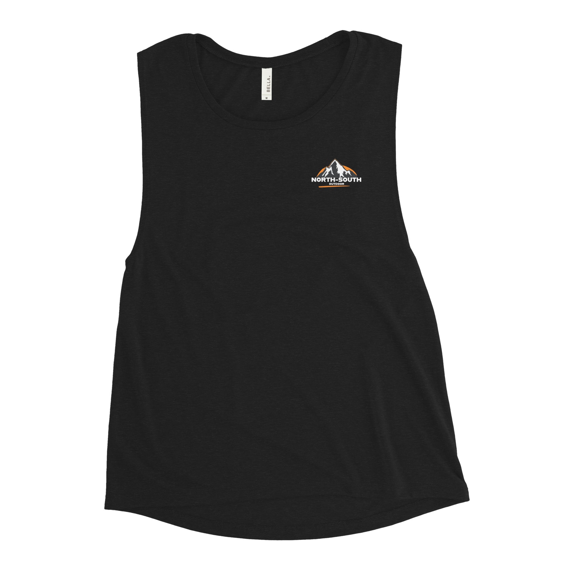 Women's tank top, muscle, tee, soft, athletic, gym wear, north south ladies'