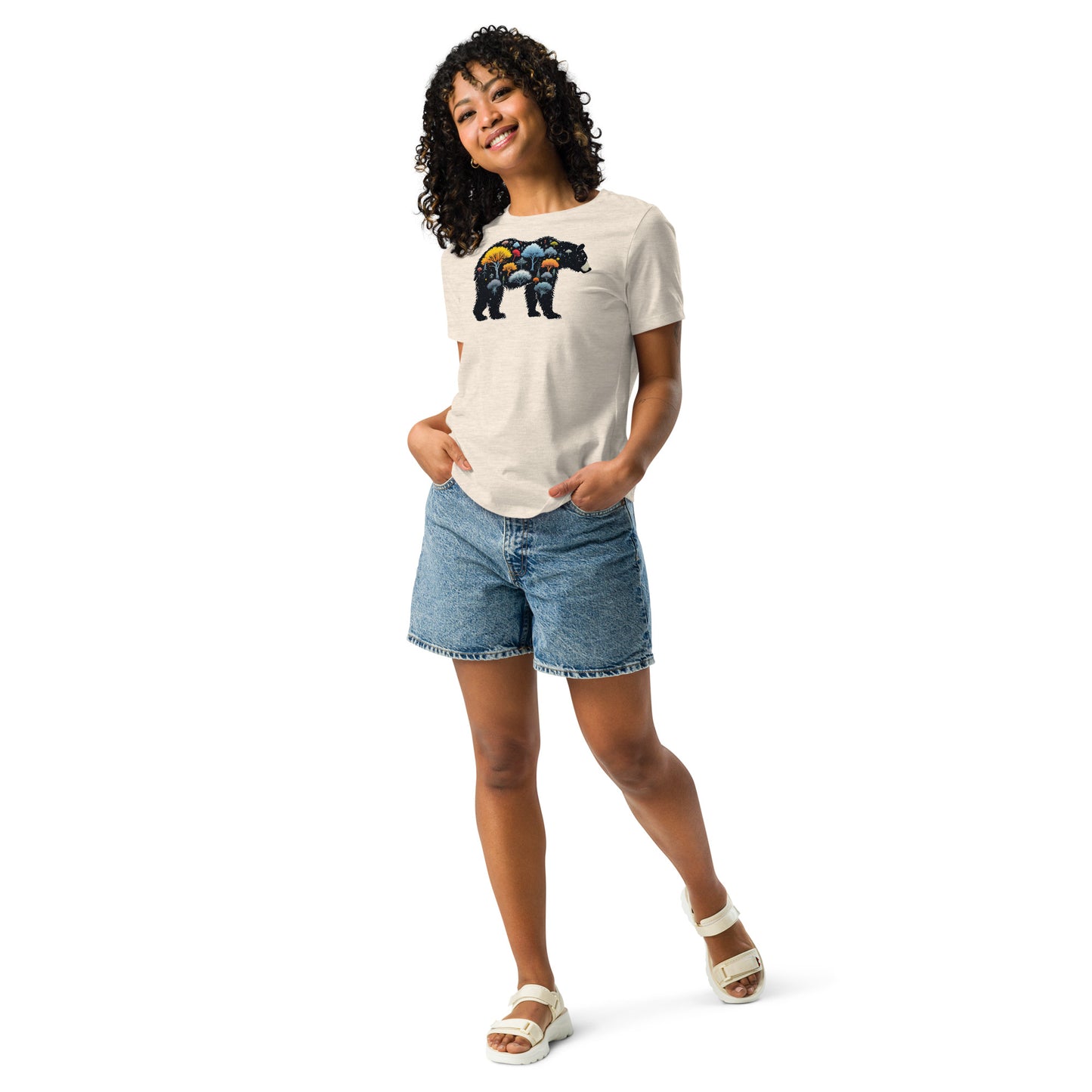 North-South Nature Bear Relaxed Women's Tee