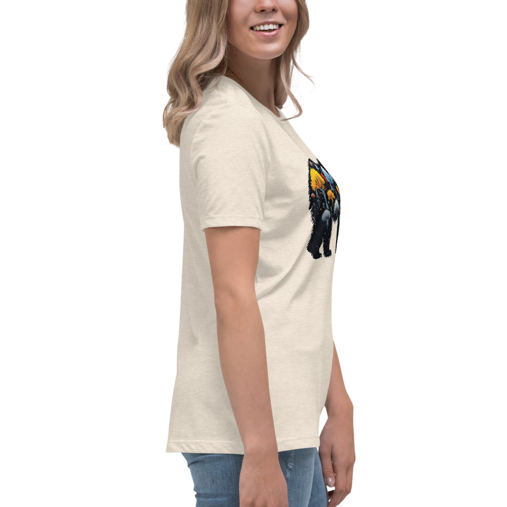 North-South Nature Bear Relaxed Women's Tee