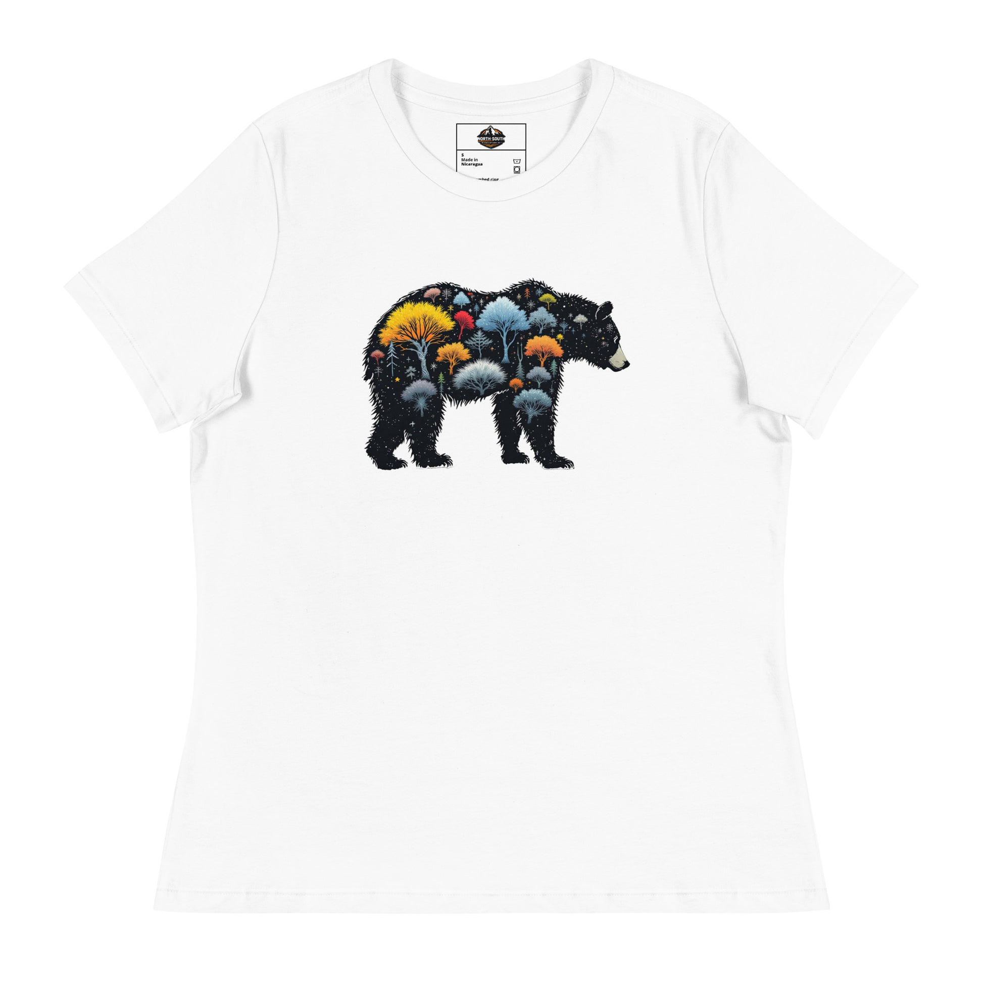 North-South Nature Bear Relaxed Women's Tee