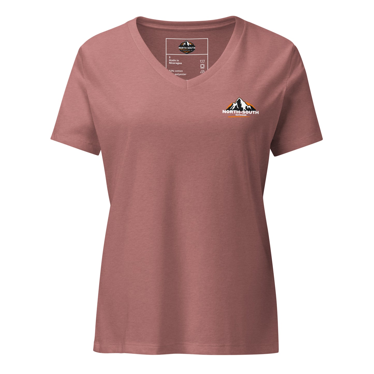 North-South Outdoor Women’s Relaxed V-neck t-shirt, summer, soft, ladies, heather