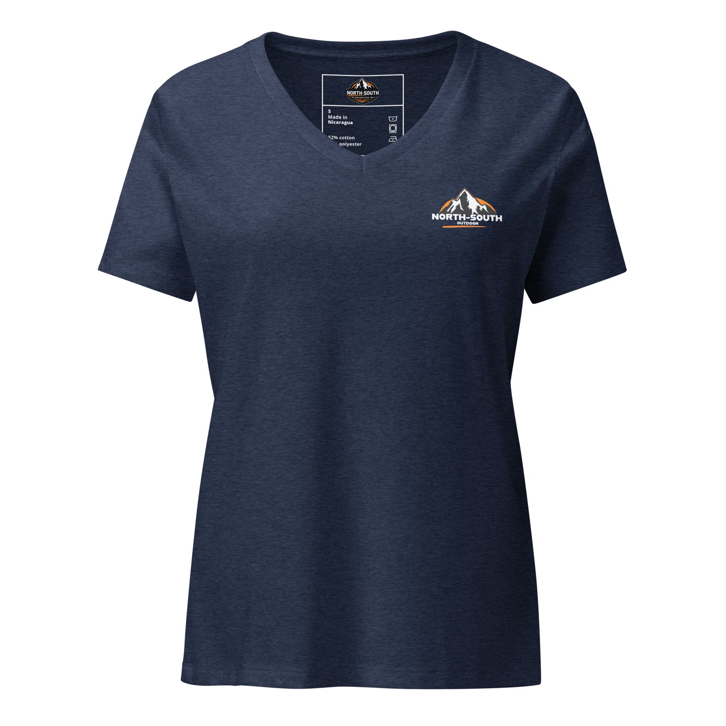 North-South Outdoor Women’s Relaxed V-neck t-shirt, summer, soft, ladies, heather