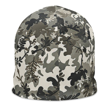 North-South Dark Leaf Camo Beenie