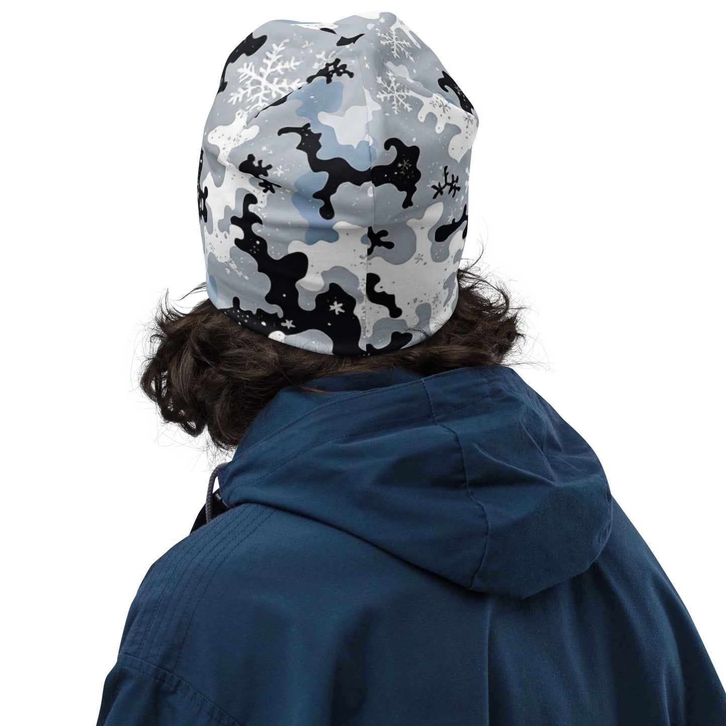 North-South Snow Camo Beenie