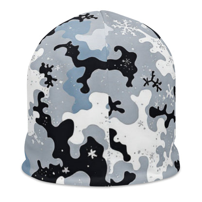 North-South Snow Camo Beenie