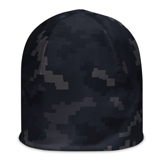 North-South Dark Pixel Camo Beenie