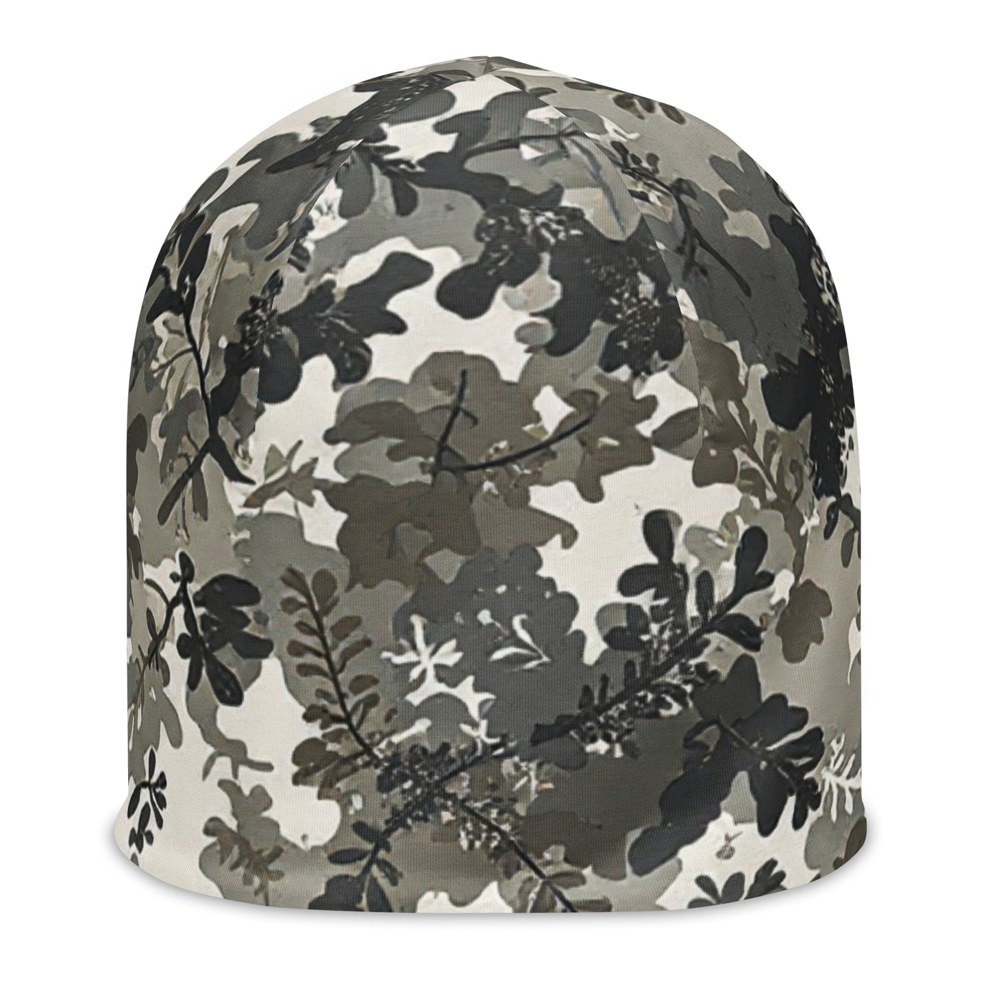 North-South Dark Leaf Camo Beenie