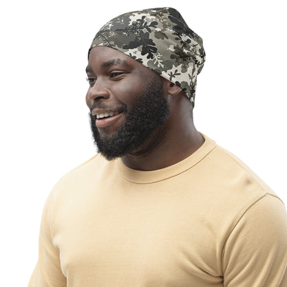 North-South Dark Leaf Camo Beenie