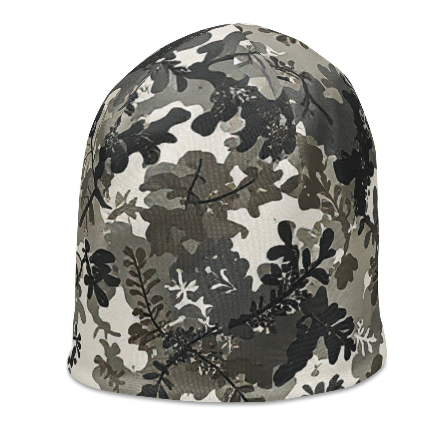 North-South Dark Leaf Camo Beenie