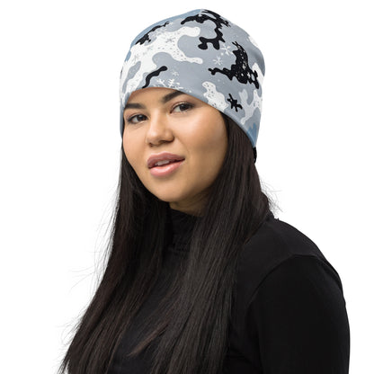 North-South Snow Camo Beenie