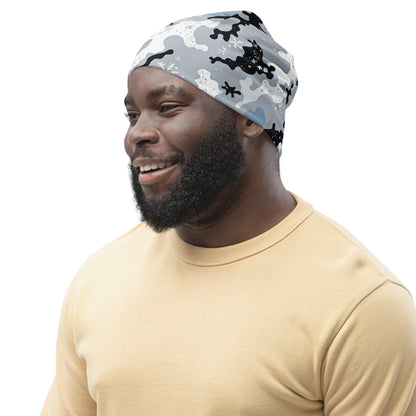 North-South Snow Camo Beenie