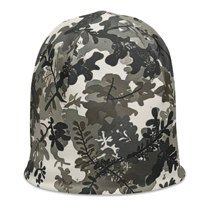 North-South Dark Leaf Camo Beenie