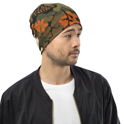 North-South Leaf Camo Beenie