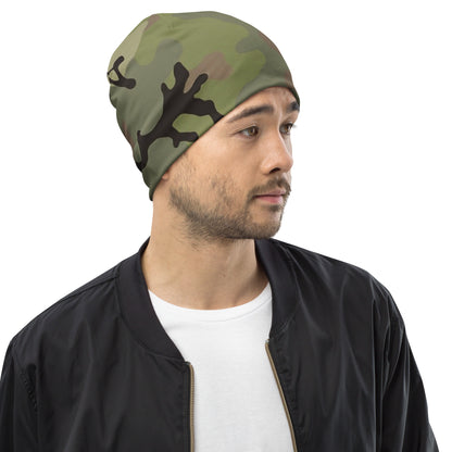 North-South Mil Camo Beenie