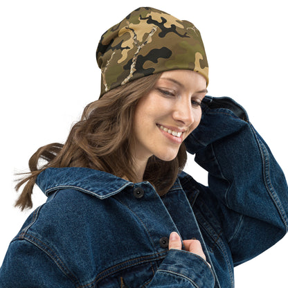 North-South Branch Camo Beenie