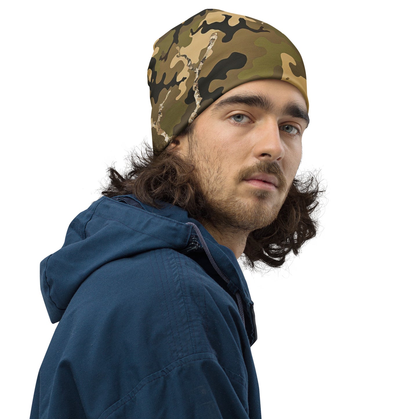 North-South Branch Camo Beenie