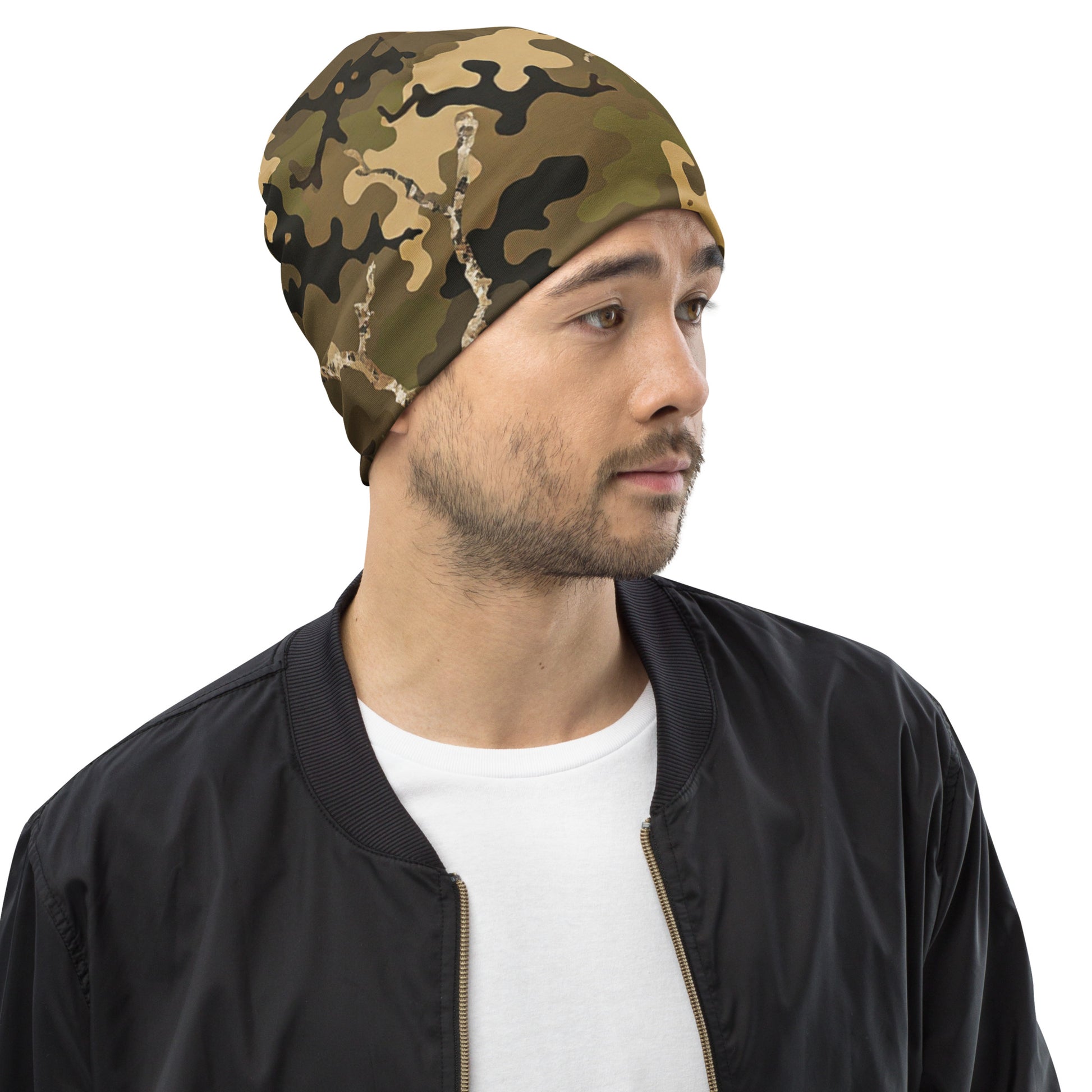 North-South Branch Camo Beenie