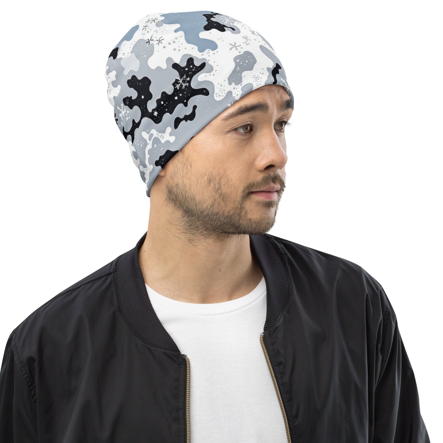 North-South Snow Camo Beenie