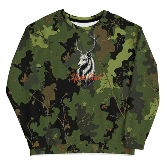 North-South Hunt Club Stag Camo Sweatshirt