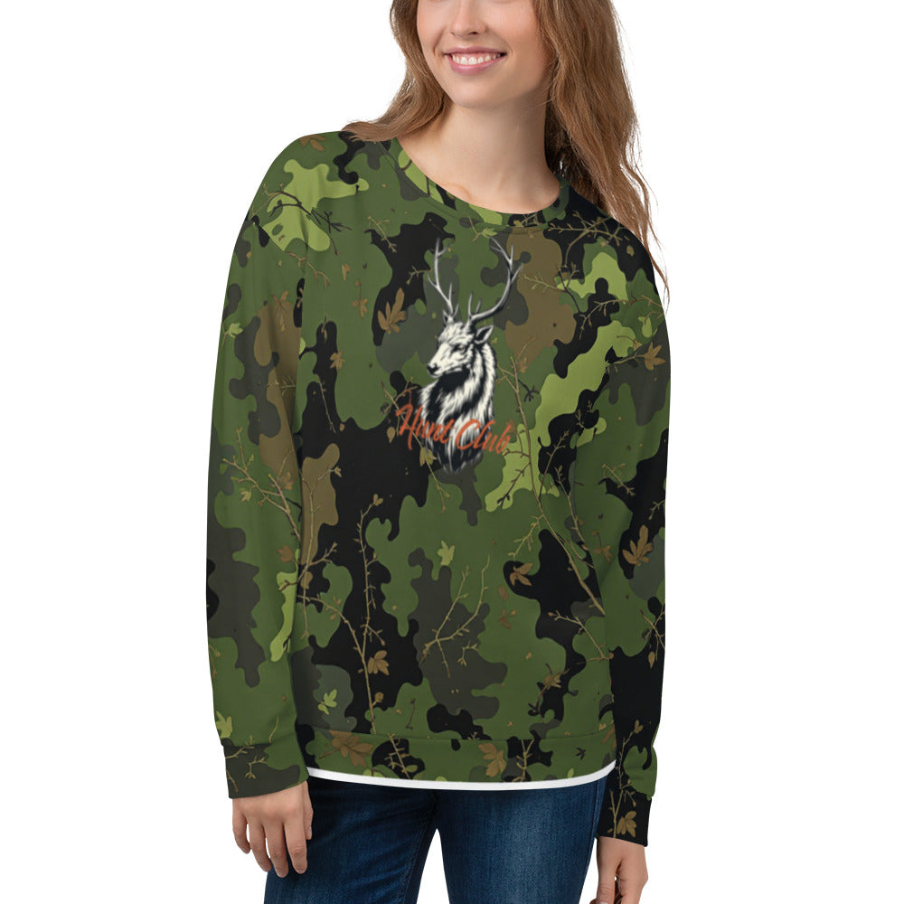 North-South Hunt Club Stag Camo Sweatshirt