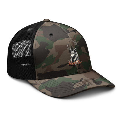 North-South Hunt Club Stag Camouflage Trucker Hat