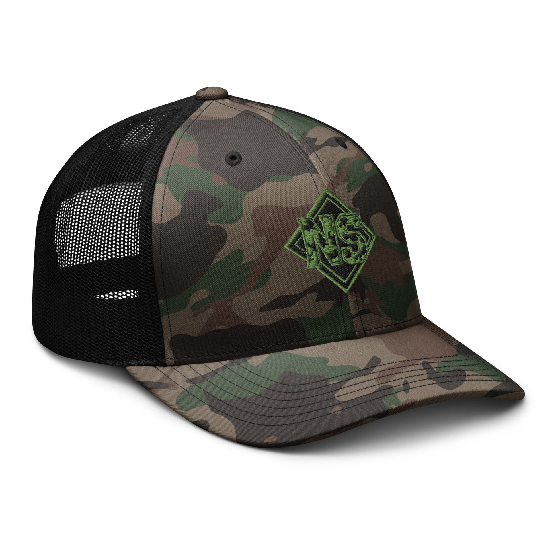 North-South Camo Shield Trucker Hat