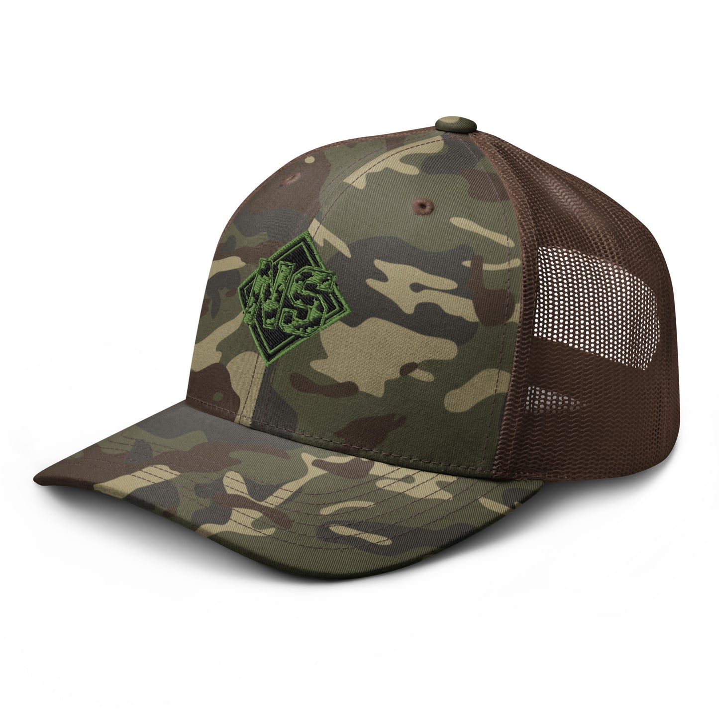 North-South Camo Shield Trucker Hat