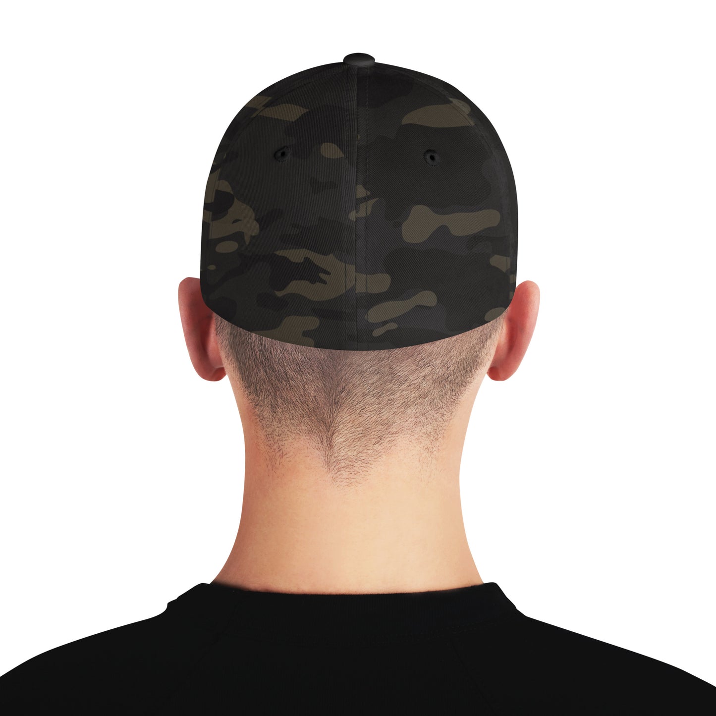 NSO North-South Structured Flexfit Camo Cap