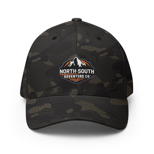 NSO North-South Structured Flexfit Camo Cap