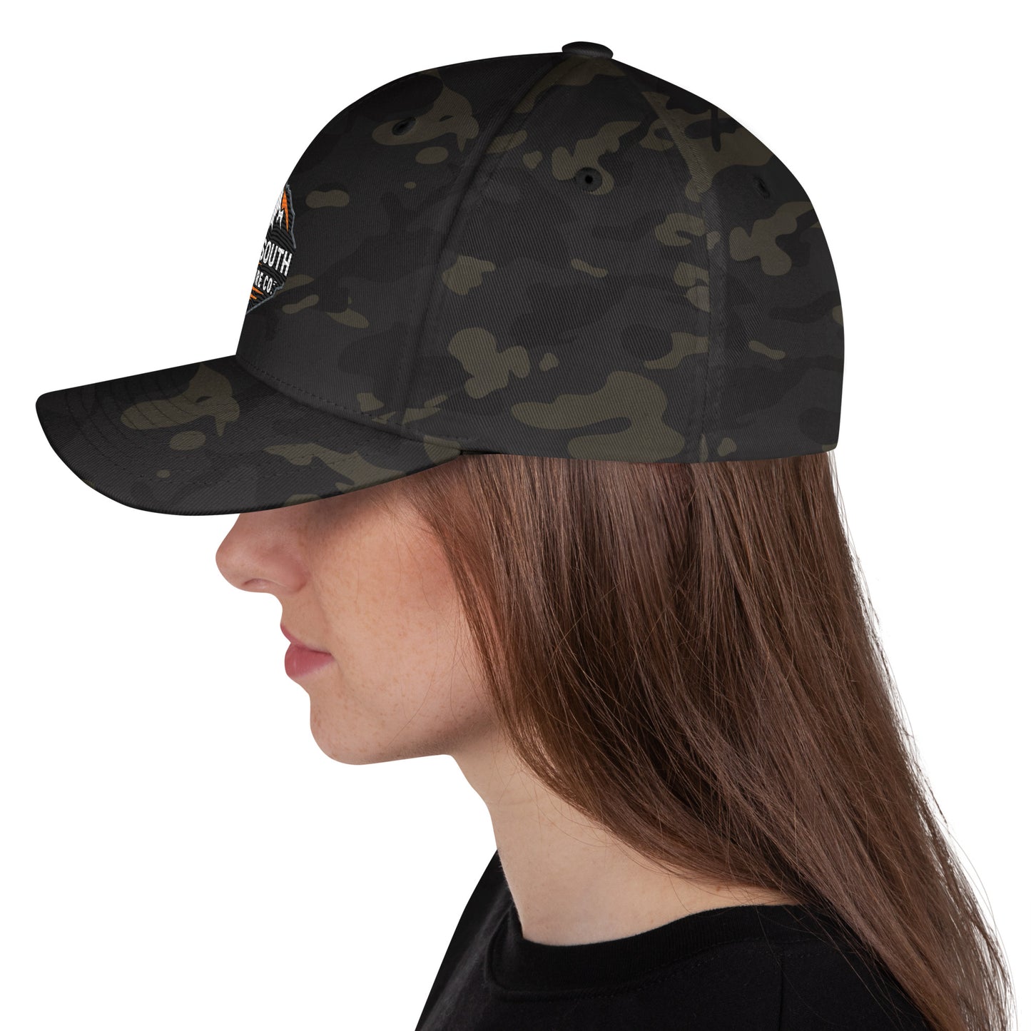 NSO North-South Structured Flexfit Camo Cap