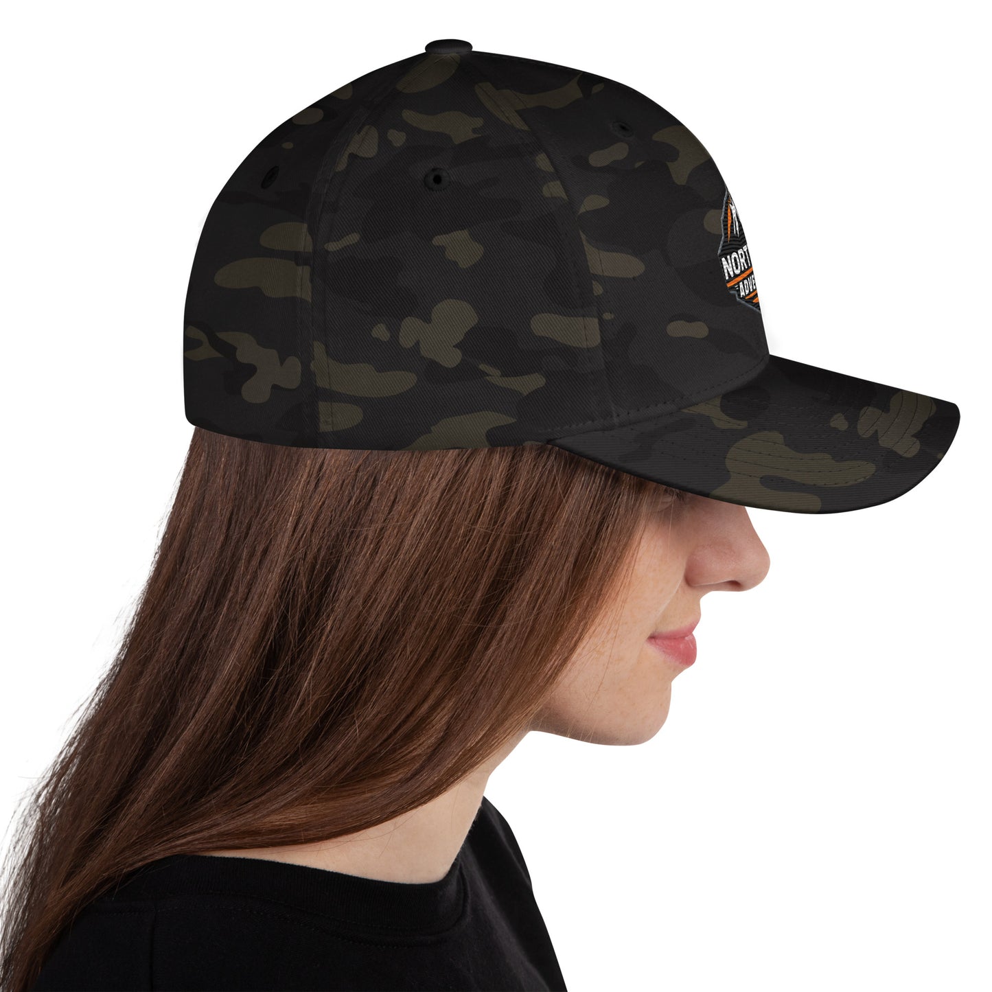 NSO North-South Structured Flexfit Camo Cap