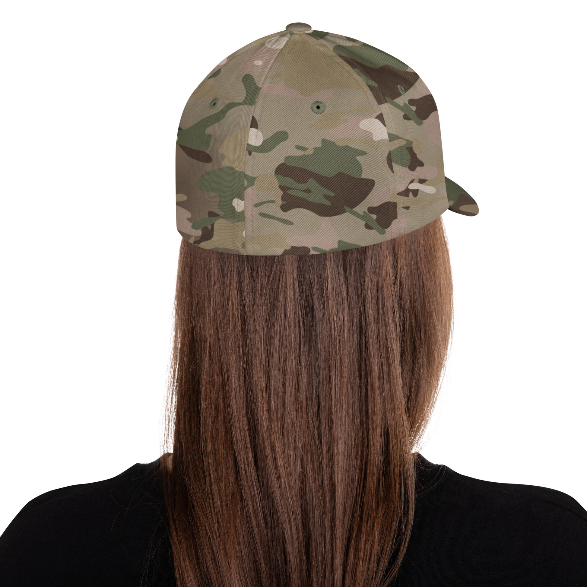 NSO North-South Structured Flexfit Camo Cap