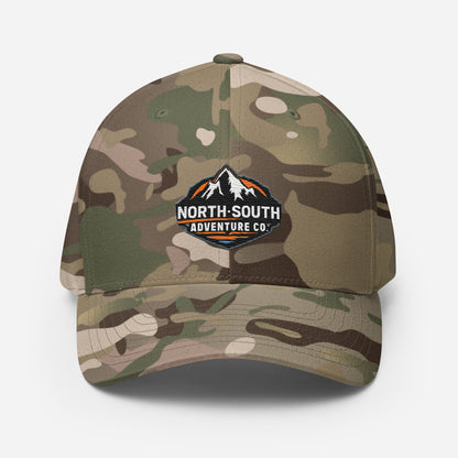 NSO North-South Structured Flexfit Camo Cap